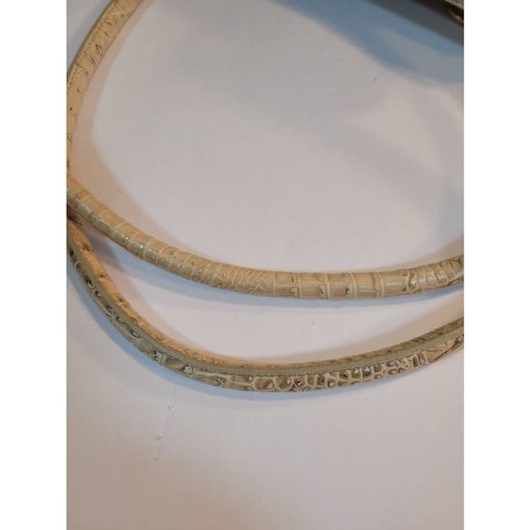 Brahmin Tan Croc-Embossed Shoulder Bag - Picture 7 of 16